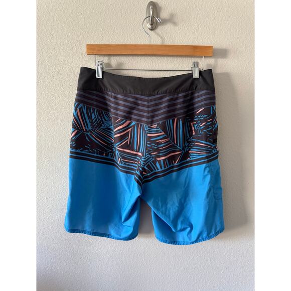 Patagonia Blue Men’s Stretch Planing Board Shorts Swim Trunks Packable Size 30 - Picture 10 of 13